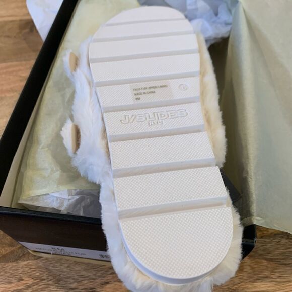 J/Slides | Bree Faux Fur Slide Sandal - Picture 5 of 5